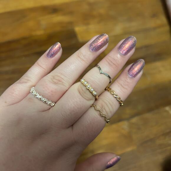 Fashion  stackable rings bundle - Picture 2 of 5